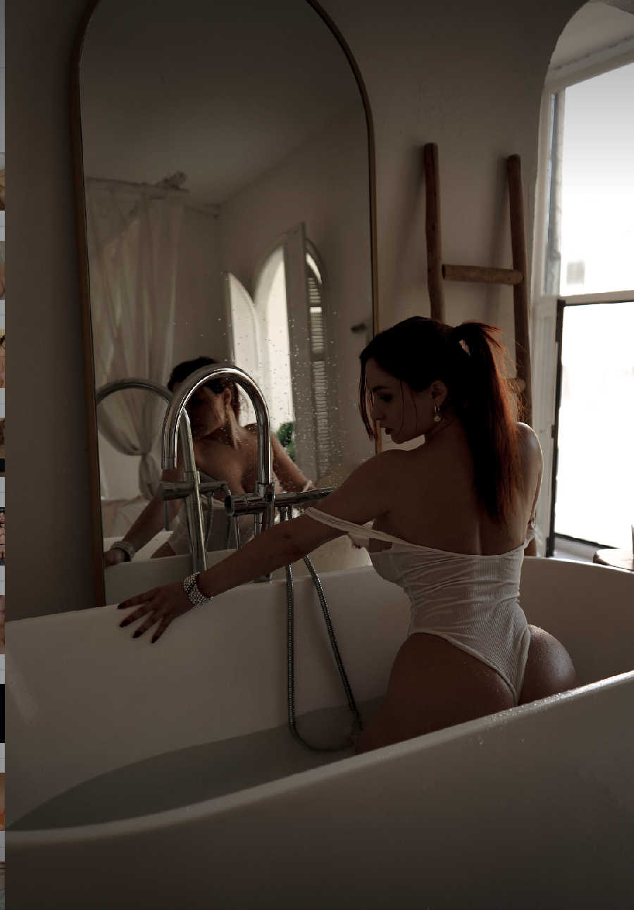 A playful frame from Miranda Faith nude — online in Kampala